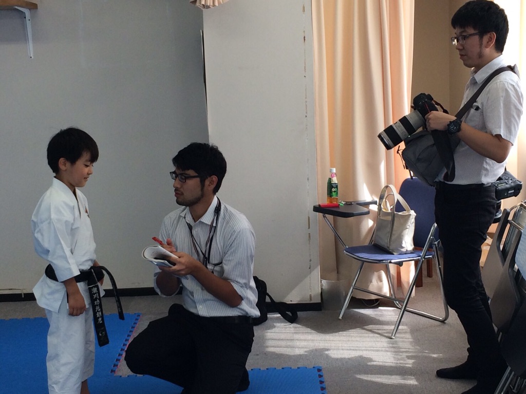 取材の様子その2